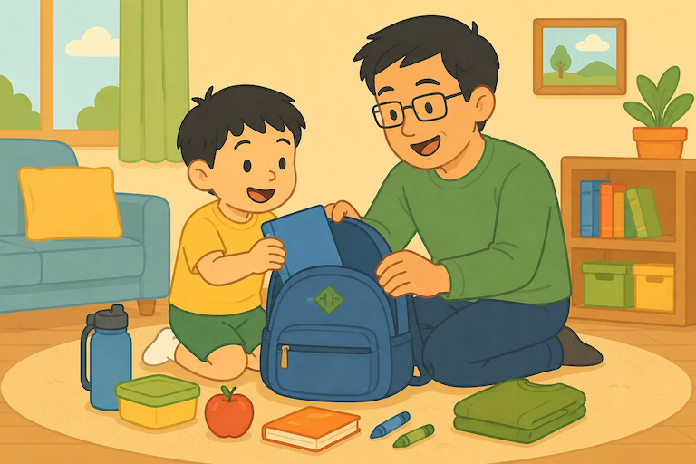 Backpack Practice activity