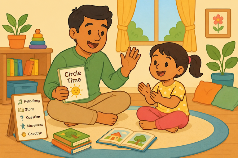 Circle Time Practice activity
