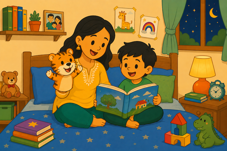 Puppet Reading Buddy activity